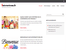 Tablet Screenshot of internetcom.fr